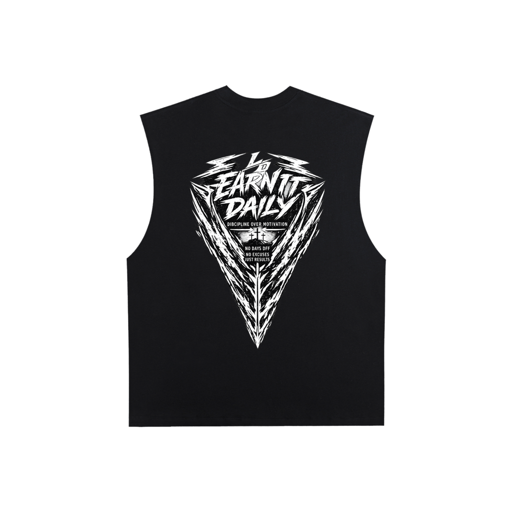 Warpath raw edge tank