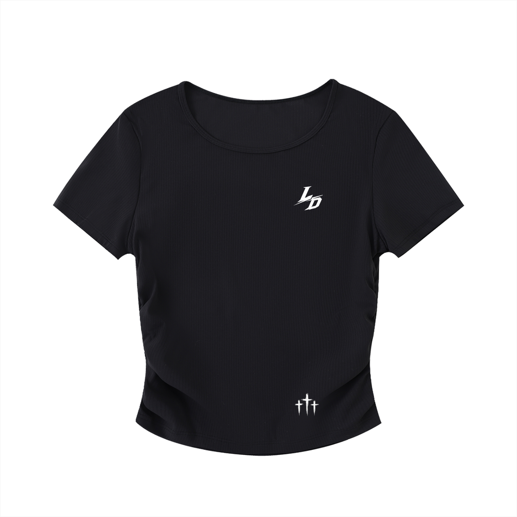 Warpath womans active crop tee