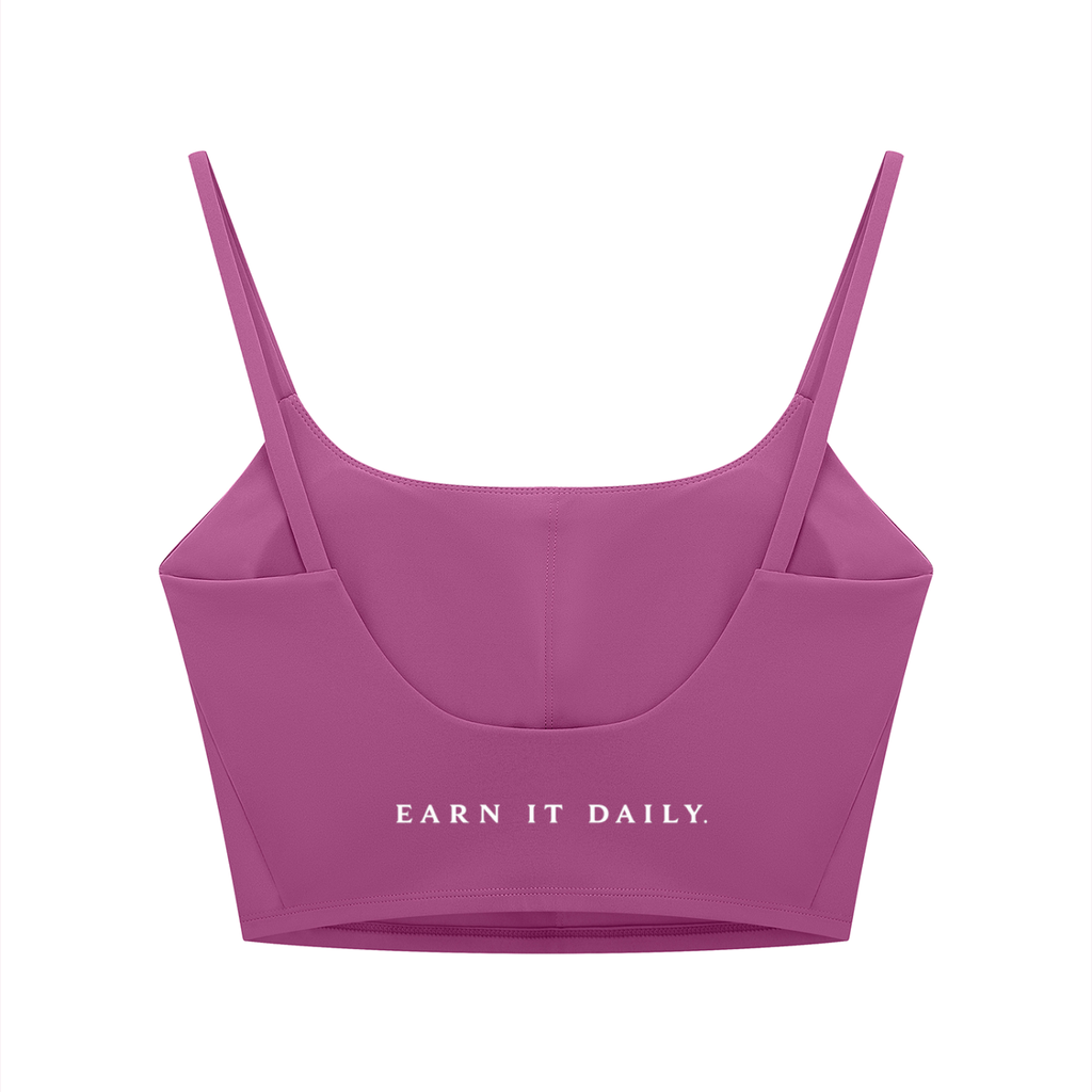 Women's Solid Color Sports Bra