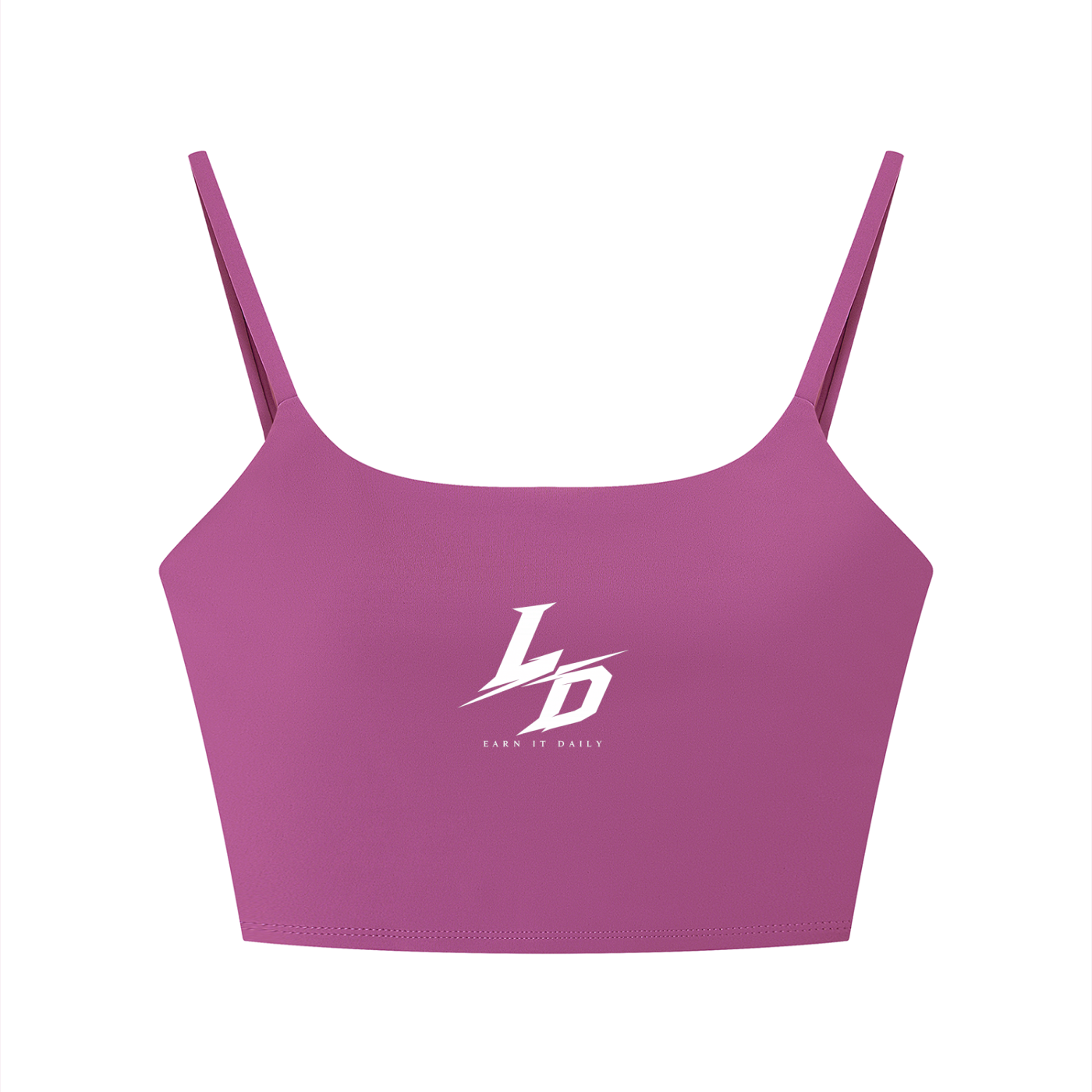 Women's Solid Color Sports Bra