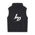 Snow Washed Sleeveless Hoodie