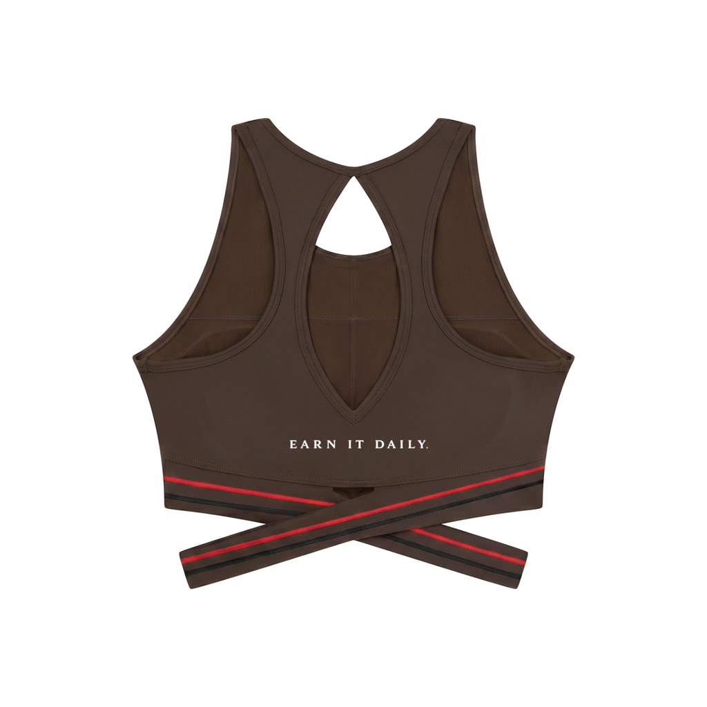 Women’s Criss-Cross Band Sports Bra