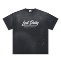 Lost daily signiture sun fade distressed t shirt
